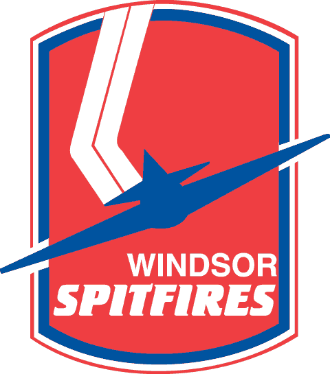 Windsor Spitfires 1987-2008 primary logo iron on transfers for clothing